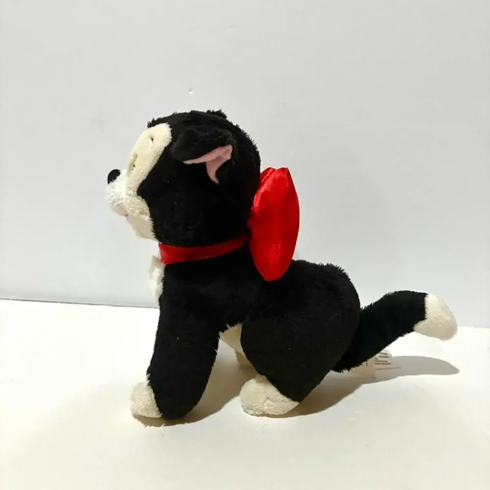 Disney Store  Pet Kitten Figaro Stuffed Plush Toy Pinocchio